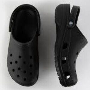 black crocs
